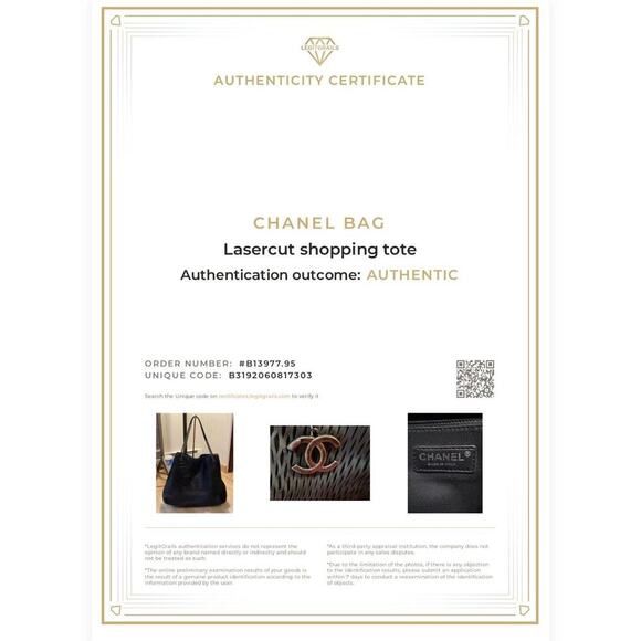 Chanel Black Laser Cut Large Mesh Tote with CC Logo Charm 20305744 - Picture 4 of 12